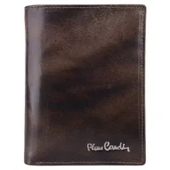 Portfele - Pierre Cardin, Portfel skórzany męski Fossil, popielaty, TILAK12 331 - miniaturka - grafika 1