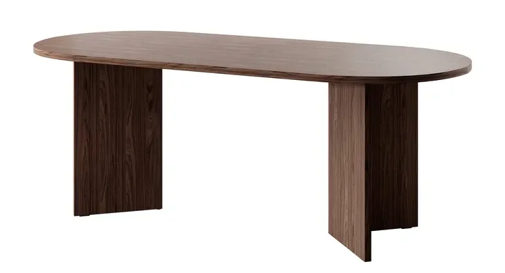 Stół Ovo 204 cm Orzech Wisconsi - Selsey Design
