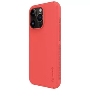 Etui APPLE IPHONE 15 PRO Nillkin Super Shield Pro czerwone - Etui i futerały do telefonów - miniaturka - grafika 4
