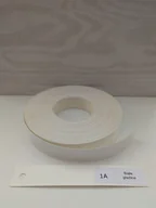 Okleiny - Obrzeże meblowe Okleina meblowa Białe gładkie 21mm 20mb 1A z klejem - miniaturka - grafika 1