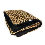 Koce - Koc dla psa, kota premium Tarzan, mata, pled w panterkę, polar Minky-75x125 cm - miniaturka - grafika 1