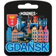 Magnesy - PAN DRAGON Magnes I love Poland Gdańsk ILP-MAG-C-GD-13 - miniaturka - grafika 1