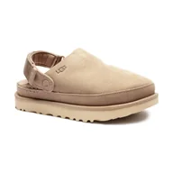 Kapcie damskie - UGG Skórzane mule GOLDENSTAR CLOG - miniaturka - grafika 1