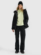 Spodnie narciarskie - 4F Spodnie snowboardowe membrana 15000 damskie - czarne XXL - miniaturka - grafika 1