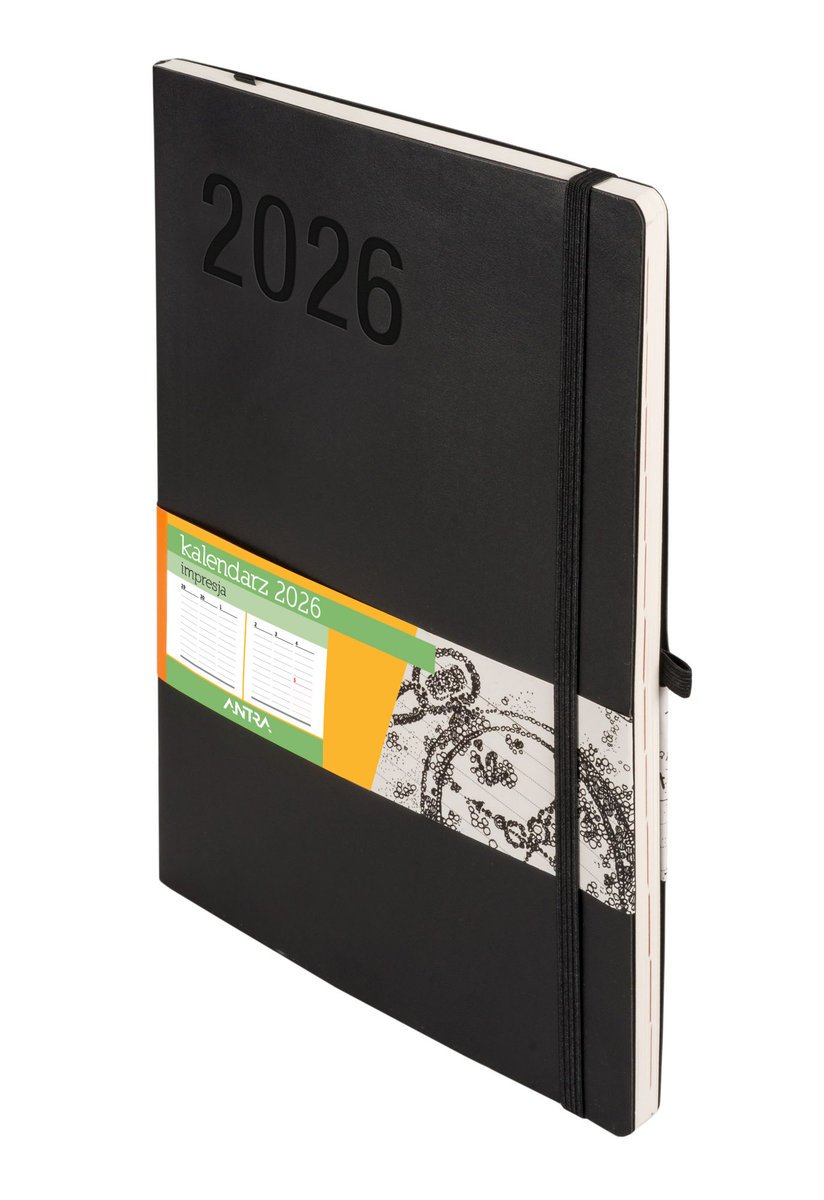 Kalendarz 2026 Impresja B5 TDW czarny