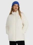 Kurtki damskie - 4F Kurtka puchowa z wypełnieniem syntetycznym damska - kremowa L - miniaturka - grafika 1