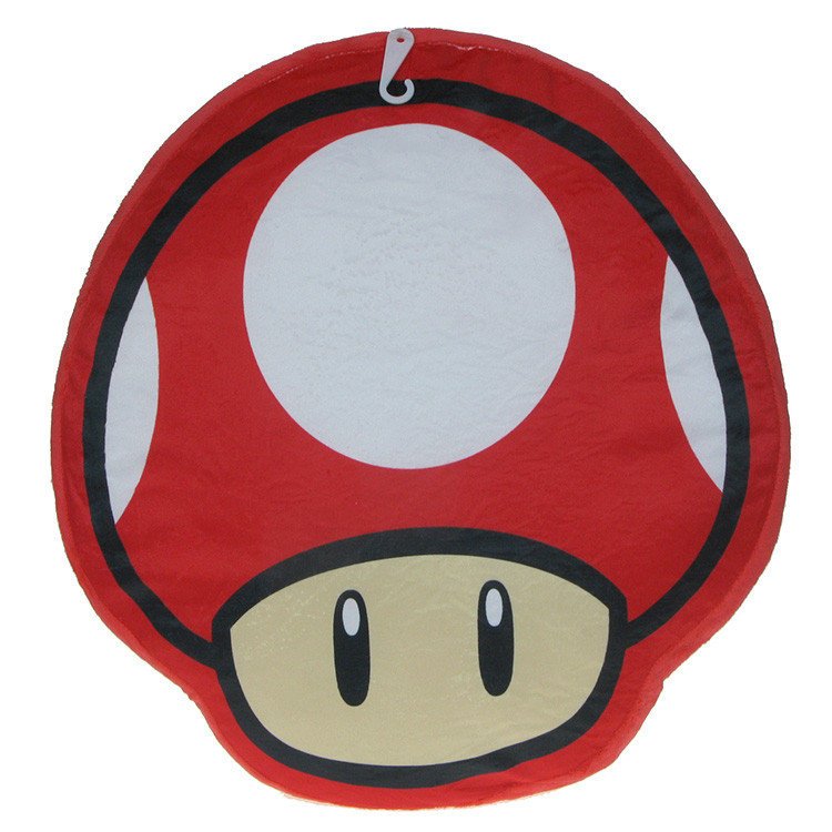 Super Mario Bros. - Poduszka pluszowa (kształtka) Toad (657741)