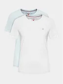 Koszulki i topy damskie - Tommy Jeans Komplet 2 t-shirtów DW0DW11459 Kolorowy Regular Fit - miniaturka - grafika 1