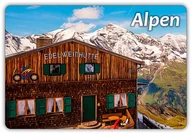 Magnesy - ALPY - Edelweisshutte - Magnes na lodówkę - miniaturka - grafika 1