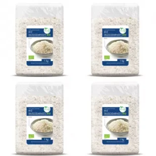 BioLife Ryż długoziarnisty biały Zestaw 4 x 1 kg Bio - Ryż - miniaturka - grafika 1