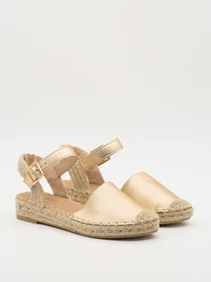 Bellucci Espadryle w kolorze złotym - Espadryle damskie - miniaturka - grafika 1