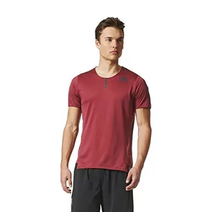 adidas Męska koszulka Adizero T-shirt męski fioletowy Cburgu S - Koszulki męskie - miniaturka - grafika 1