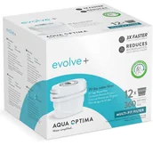 Wkłady filtrujące - Wkład filtrujący Aqua Optima Evolve + 12 szt. do brita maxtra dafi aquaphor - miniaturka - grafika 1
