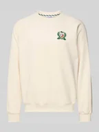 Bluzy męskie - Bluza z naszywką z logo - miniaturka - grafika 1