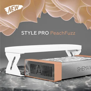 Shemax Pochłaniacz Pyłu Do Manicure Style PRO - PEACH FUZZ - Pozostałe urządzenia kosmetyczne - miniaturka - grafika 2