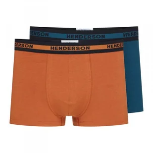 Bokserki Jag 42252-MLC 2-Pack Rudo-Niebieski - Henderson - Majtki męskie - miniaturka - grafika 1