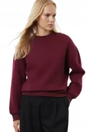 Bluzy damskie - TRENDYOL BLUZA DAMSKA BORDOWA Z DŁUGIM RĘKAWEM 38 5_A - miniaturka - grafika 1