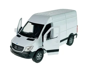 WELLY MERCEDES-BENZ SPRINTER PANEL VAN BIAŁY 1:34 43730 - Samochody i pojazdy dla dzieci - miniaturka - grafika 1