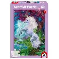 Schmidt Spiele, Puzzle 60 el. Jednorożec - Puzzle - miniaturka - grafika 1