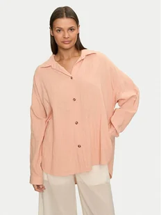 Roxy Koszula Morning Time ERJWT03613 Koralowy Regular Fit - Koszule damskie - miniaturka - grafika 1