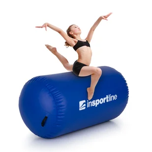 Insportline Nadmuchiwana rura walec do ćwiczeń Airroll 120x70 cm 23348 - Maty do ćwiczeń - miniaturka - grafika 1