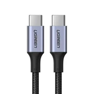 Kable USB - UGREEN kabel przewód USB Typ C - USB Typ C Power Delivery 100W Quick Charge FCP 5A 3m szary (90120 US316) 90120 US316 - miniaturka - grafika 1