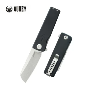 Nóż składany Kubey Sailor Black G10, Stonewashed 14C28N by Sekira Sochi (KU317H) - Noże - miniaturka - grafika 1