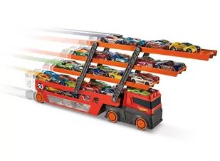 Mattel Hot Wheels Mega Transporter GHR48 - Samochody i pojazdy dla dzieci - miniaturka - grafika 1