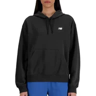 Bluzy sportowe damskie - Bluza New Balance WT41507BK - czarna - miniaturka - grafika 1
