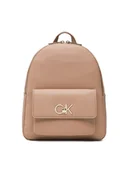 Plecaki - Calvin Klein Plecak Re-Lock Backpack W/Pocket Pbl K60K610637 Brązowy - miniaturka - grafika 1