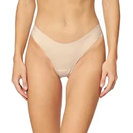 Majtki damskie - Skiny Damen stringi Micro Essentials damskie, beżowy, 42 - miniaturka - grafika 1