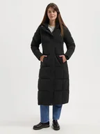 Kurtki damskie - TRAVELIN' Płaszcz zimowy w kolorze czarnym - miniaturka - grafika 1