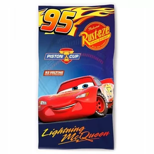 RĘCZNIK szybkoschnący CARS 70x140 cm AUTA - Okrycia kąpielowe dla dzieci - miniaturka - grafika 1