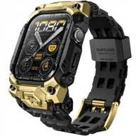 Akcesoria do smartwatchy - Supcase Etui z paskiem UB Ore do Apple Watch 10 46 mm, czarno-złote - miniaturka - grafika 1
