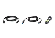 Kable komputerowe i do monitorów - ATEN 2L-7D02UDPX3 kabel KVM Czarny 1,8 m - miniaturka - grafika 1