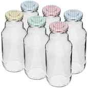 Pojemniki kuchenne - Browin Butelka TO na sok 330 ml z zakrętką fi 43 - 6 szt. - miniaturka - grafika 1