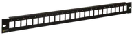 Pozostałe akcesoria sieciowe - Pulsar RAP-RJ45 ramka RAP-RJ45 Patch Panel Keystone (RJ45), krosownica 24 porty - miniaturka - grafika 1