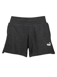 Puma Szorty "ESS 4" w kolorze antracytowym - Spodenki damskie - miniaturka - grafika 1