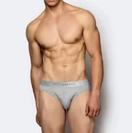 Majtki damskie - SLIPY ATLANTIC 2BMP-013 SZA/MEL - Atlantic - miniaturka - grafika 1