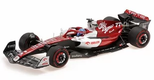 Minichamps Alfa Romeo C42 Orlen Valtteri Botta 1:18 117220177 - Samochody i pojazdy dla dzieci - miniaturka - grafika 1