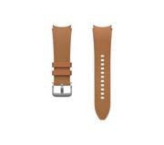 Akcesoria do zegarków - Samsung D-Buckle Hybrid Eco-Leather do Galaxy Watch6 (S/M) (camel) - miniaturka - grafika 1