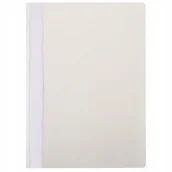 Teczki i skoroszyty - SKOROSZYT A4 TWARDY PCV BIAŁY - 1 szt. - miniaturka - grafika 1