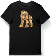 Koszulki męskie - Koszulka męska czarna - Wzorzysty Lew Voltron 3XL - miniaturka - grafika 1