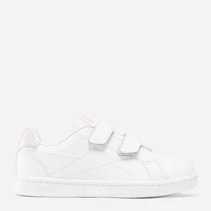 Tenisówki dziecięce dla dziewczynki na rzepy Reebok Royal Complete C 100075147 32 Białe (1200143259221) - Buty dla chłopców - miniaturka - grafika 1