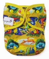 Pieluchy - Otulacz z lamówką - SMOKI XL 10-20kg - miniaturka - grafika 1