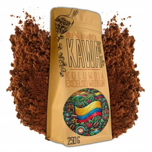 Kawa Mielona Kolumbia Excelso Medelin 100% Arabica 250 G Green Touch - Kawa - miniaturka - grafika 1