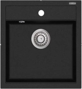 Aquasanita SINK TESA SQT100-601W-7783 BLACK - Zlewozmywaki - miniaturka - grafika 1