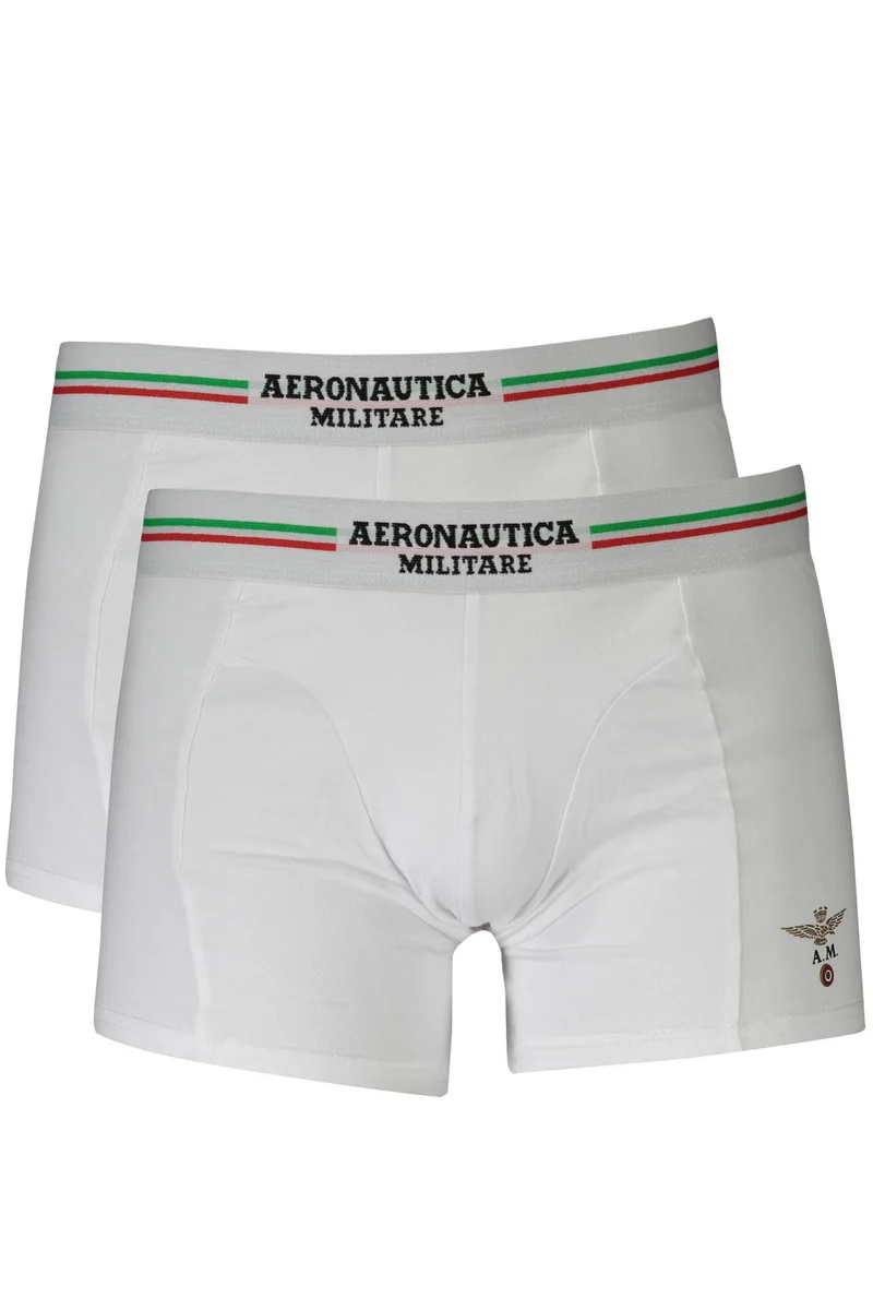 BOKSERKI MĘSKIE AERONAUTICA MILITARE BIAŁY 2XL