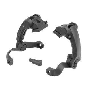 Earmor - Montaż nahełmowy ARC dla ochronników Mark 3 M16 Rail Mount Kit - Czarny - Odzież taktyczna i umundurowanie - miniaturka - grafika 1