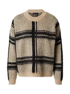 Swetry damskie - Sisley Damski sweter L/S 1042L101Y, kremowy beż 912, S - miniaturka - grafika 1